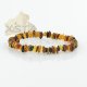 Chips mix amber beads bracelet